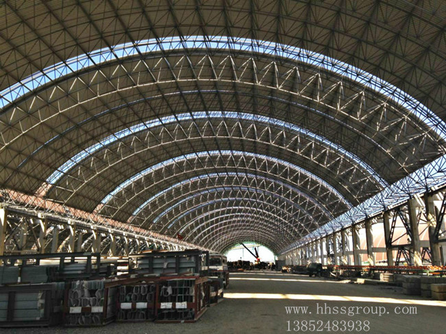 2016首月国家网架质检中心开展电厂干煤棚网