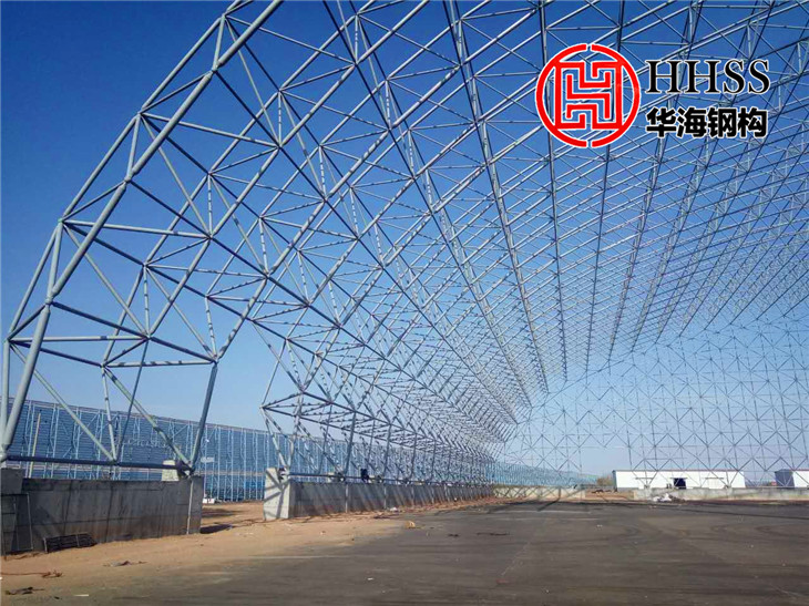 内蒙干煤棚网架工程施工现场进展顺利